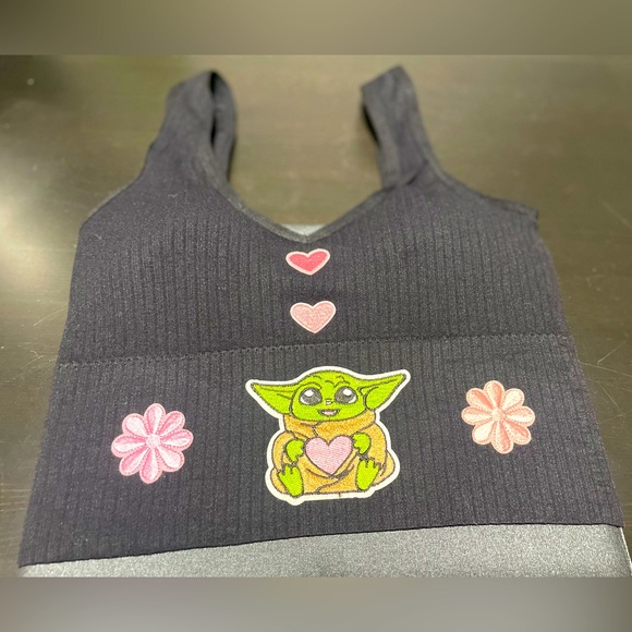 Tops Star Wars Baby Yoda Crop Top Poshmark